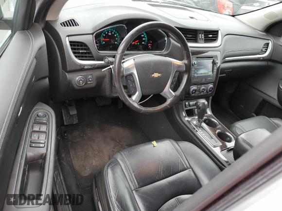 2016 Chevrolet Traverse LT with VIN 1GNKRHKD7GJ257343, listed as a Copart auction lot 49295564 with 153,405 mi miles and Salvage title. Bid and sale history available at DreamBid. Image 8.