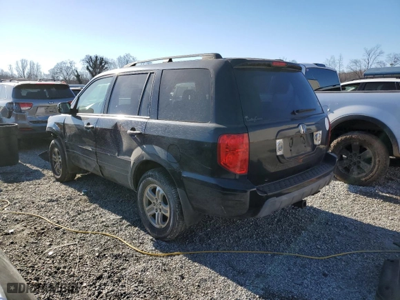2003 Honda Pilot EX with VIN 2HKYF18763H591810, listed as a Copart auction lot 42040115 with 407,936 mi miles and Salvage Title. Bid and sale history available at carsss.com. Image 2.