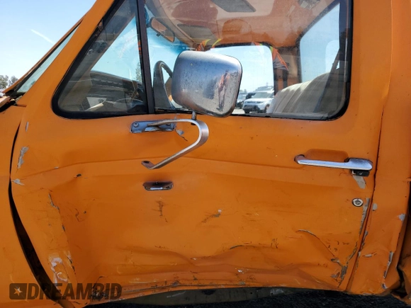 1980 Ford F-150 with VIN F15ERJD0653, listed as a Copart auction lot 52750765 with 27,691 mi miles and Salvage title. Bid and sale history available at DreamBid. Image 7.