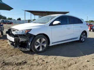 2019 Hyundai Ioniq with VIN KMHC75LH0KU035958, listed as a Copart auction lot 69035204 with 56,904 mi miles and Salvage Title. Bid and sale history available at DreamBid. Image 1.