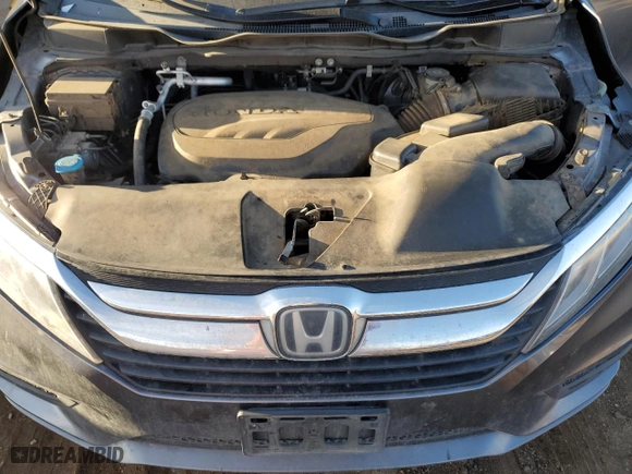 2019 Honda Odyssey EX-L with VIN 5FNRL6H79KB127692, listed as a Copart auction lot 48543635 with 110,844 mi miles and Salvage Title. Bid and sale history available at carsss.com. Image 13.