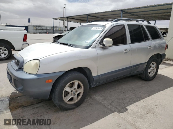 2004 Hyundai Santa Fe GLS with VIN KM8SC13D64U606532, listed as a Copart auction lot 51547445 with 243,144 mi miles and Salvage Title. Bid and sale history available at carsss.com. Image 1.