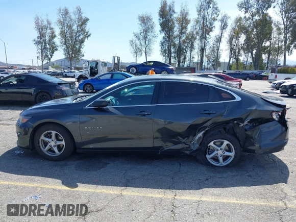2018 Chevrolet Malibu LS with VIN 1G1ZB5ST2JF231804, listed as a IAAI auction lot 41756421 with 128,447 mi miles and . Bid and sale history available at DreamBid. Image 13.