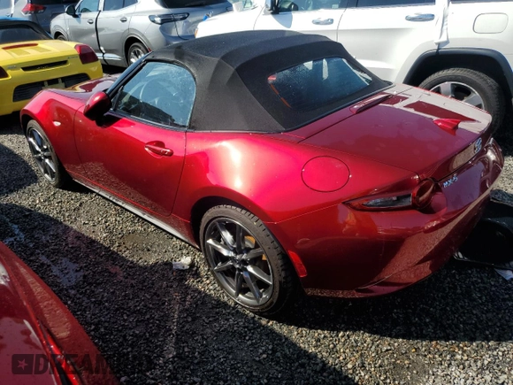 2021 Mazda MX-5 Miata Grand Touring with VIN JM1NDAD79M0451182, listed as a Copart auction lot 73790354 with Not provided miles and Non repairable. Bid and sale history available at DreamBid. Image 2.