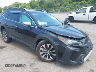 2025 Subaru Outback Touring XT with VIN 4S4BTGPD0S3127930, listed as a IAAI auction lot 42362249 with 25,036 mi miles and . Bid and sale history available at DreamBid. Image 1.
