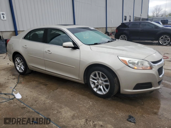 2015 Chevrolet Malibu LT with VIN 1G11C5SL7FF110641, listed as a Copart auction lot 50802565 with 130,121 mi miles and Non Repairable. Bid and sale history available at DreamBid. Image 4.