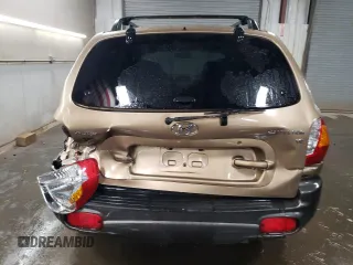 2003 Hyundai Santa Fe GLS with VIN KM8SC13D33U375491, listed as a Copart auction lot 76720694 with 212,447 mi miles and Salvage Title. Bid and sale history available at carsss.com. Image 6.