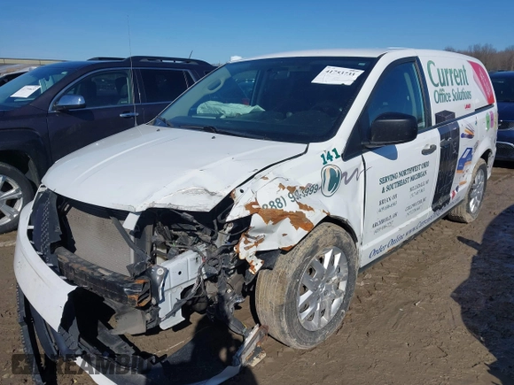 2014 Ram Cargo Van Tradesman with VIN 2C4JRGAGXER372764, listed as a IAAI auction lot 41753733 with 160,689 mi miles. Bid and sale history available at carsss.com. Image 16.