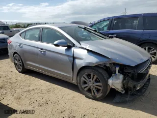 2017 Hyundai Elantra SE with VIN 5NPD84LF6HH065838, listed as a Copart auction lot 53181625 with 73,189 mi miles and Clean Title. Bid and sale history available at carsss.com. Image 4.