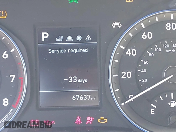 2021 Hyundai Kona SE with VIN KM8K12AA7MU638068, listed as a IAAI auction lot 42012280 with 67,637 mi miles and . Bid and sale history available at DreamBid. Image 15.