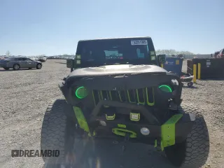 2017 Jeep Wrangler Unlimited Sport with VIN 1C4BJWDG0HL616663, listed as a Copart auction lot 53261995 with 80,356 mi miles and Salvage title. Bid and sale history available at DreamBid. Image 5.