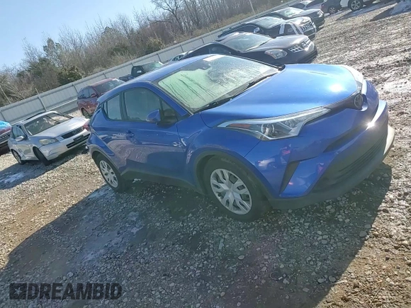 2019 Toyota C-HR XLE with VIN JTNKHMBX7K1060160, listed as a Copart auction lot 88132215 with 0 mi miles and Salvage Title. Bid and sale history available at carsss.com. Image 12.