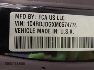 2021 Dodge Durango GT Plus z VIN 1C4RDJDGXMC574778, wystawiony jako IAAI lot #42814350 z przebiegiem 243 829 mil mil oraz . Historia ofert i sprzedaży dostępna na DreamBid. Obrazek 9.
