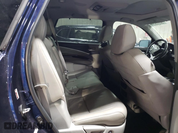 2016 Acura MDX w/Tech/Entertainment with VIN 5FRYD4H69GB016229, listed as a Copart auction lot 50205395 with 163,865 mi miles and Salvage Title. Bid and sale history available at carsss.com. Image 10.