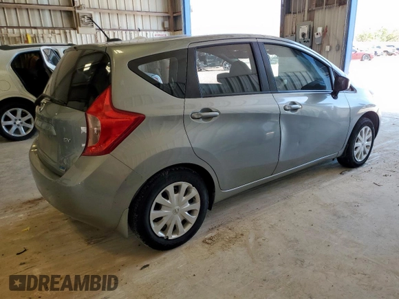 2015 Nissan Note SV with VIN 3N1CE2CP0FL397985, listed as a Copart auction lot 60489685 with 82,060 mi miles and Salvage title. Bid and sale history available at DreamBid. Image 3.