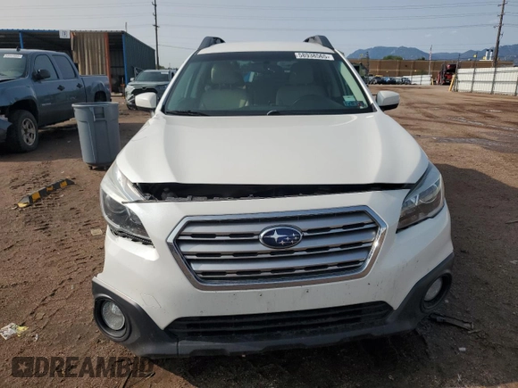 2015 Subaru Outback Premium z VIN 4S4BSACC6F3299365, wystawiony jako Copart lot #58938565 z przebiegiem 126 636 mil mil oraz Szkoda całkowita • Salvage title. Historia ofert i sprzedaży dostępna na DreamBid. Obrazek 5.