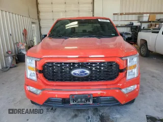 2021 Ford F-150 XL with VIN 1FTEW1CP5MKD32710, listed as a Copart auction lot 49497645 with 56,465 mi miles and Salvage Title. Bid and sale history available at carsss.com. Image 5.