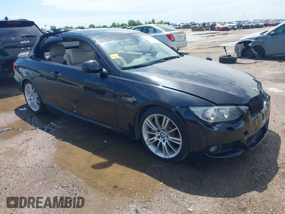 2013 BMW 3 Series 335i with VIN WBADX7C52DJ589384, listed as a IAAI auction lot 42453370 with 58,821 mi miles and . Bid and sale history available at DreamBid. Image 1.