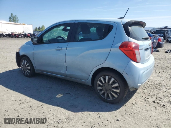 2016 Chevrolet Spark LS with VIN KL8CB6SA4GC575624, listed as a Copart auction lot 53373385 with 186,685 mi miles and Clean Title. Bid and sale history available at carsss.com. Image 2.