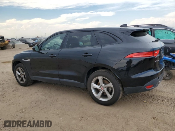 2017 Jaguar F-Pace 35t Premium with VIN SADCJ2BV8HA065705, listed as a Copart auction lot 66536015 with 88,254 mi miles and Clean title. Bid and sale history available at DreamBid. Image 2.