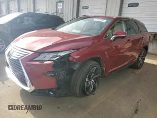 2018 Lexus RX with VIN JTJDGKCA5J2003170, listed as a Copart auction lot 42589733 with 54,889 mi miles. Bid and sale history available at carsss.com. Image 1.