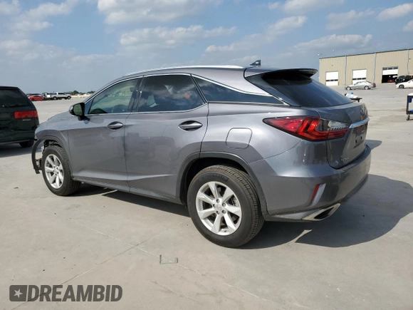 2016 Lexus RX 350 with VIN 2T2ZZMCAXGC030286, listed as a Copart auction lot 53622275 with 90,246 mi miles and Salvage Title. Bid and sale history available at DreamBid. Image 2.
