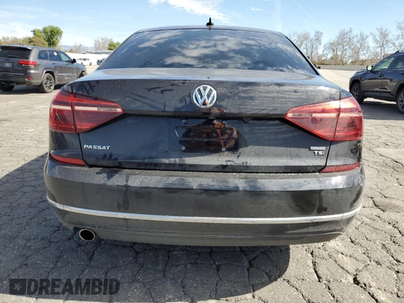 2019 Volkswagen Passat 2.0T Wolfsburg Edition with VIN 1VWLA7A33KC009589, listed as a Copart auction lot 45792655 with 92,187 mi miles and Salvage Title. Bid and sale history available at carsss.com. Image 6.