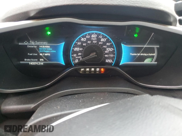 2018 Ford C-Max SE z VIN 1FADP5AU2JL101381, wystawiony jako Copart lot #47778145 z przebiegiem 140 374 mil mil oraz Szkody całkowita. Historia ofert i sprzedaży dostępna na DreamBid. Obrazek 9.