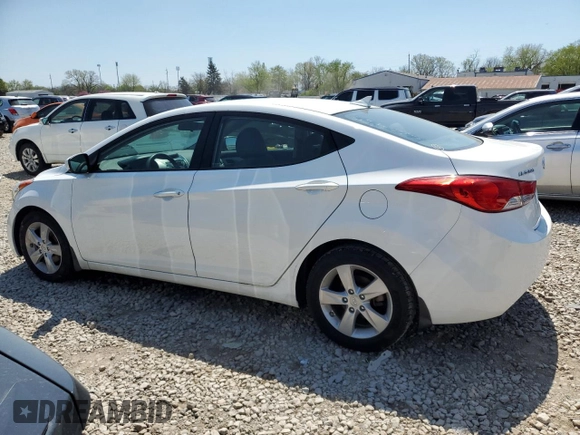 2013 Hyundai Elantra Limited with VIN 5NPDH4AE1DH406146, listed as a Copart auction lot 51914545 with 79,288 mi miles and Salvage Title. Bid and sale history available at DreamBid. Image 2.