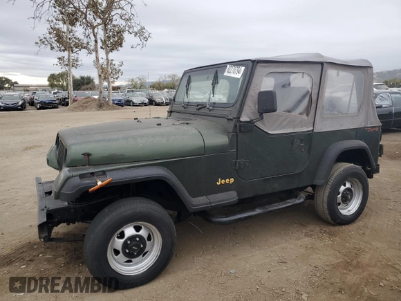 1995 Jeep Wrangler S with VIN 1J4FY19P5SP256440, listed as a Copart auction lot 82270794 with 169,070 mi miles and Clean Title. Bid and sale history available at carsss.com. Image 1.