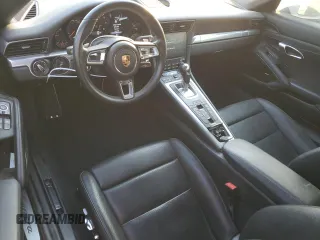 2018 Porsche 911 Carrera with VIN WP0CA2A90JS138436, listed as a Copart auction lot 87314794 with 43,945 mi miles and Salvage Title. Bid and sale history available at carsss.com. Image 8.
