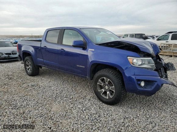 2016 Chevrolet Colorado 4WD Z71 with VIN 1GCPTDE18G1364492, listed as a Copart auction lot 81632934 with 156,978 mi miles and Salvage Title. Bid and sale history available at carsss.com. Image 4.
