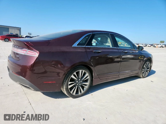 2017 Lincoln MKZ Select with VIN 3LN6L5C97HR657121, listed as a Copart auction lot 61085835 with 62,375 mi miles and Salvage title. Bid and sale history available at DreamBid. Image 3.