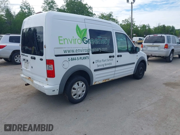 2010 Ford Transit Connect XLT with VIN NM0LS6BN1AT031550, listed as a IAAI auction lot 42383550 with 175,197 mi miles and . Bid and sale history available at DreamBid. Image 4.