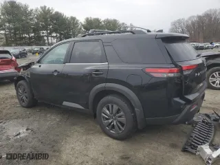 2024 Nissan Pathfinder SV with VIN 5N1DR3BD8RC260405, listed as a Copart auction lot 87726745 with 0 mi miles and Salvage Title. Bid and sale history available at carsss.com. Image 2.