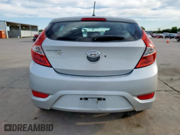 2012 Hyundai Accent GS with VIN KMHCT5AE8CU031209, listed as a Copart auction lot 57881945 with 126,756 mi miles and Salvage title. Bid and sale history available at DreamBid. Image 6.
