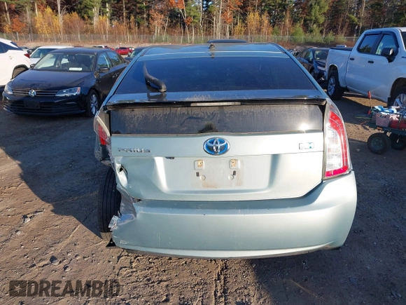 2015 Toyota Prius Four with VIN JTDKN3DU2F1891825, listed as a IAAI auction lot 40701779 with 195,490 mi miles and . Bid and sale history available at DreamBid. Image 16.