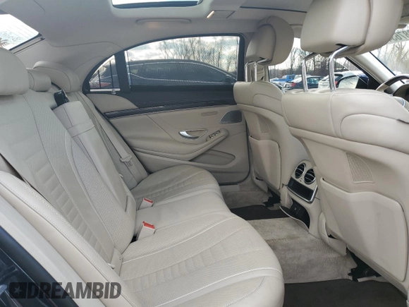 2019 Mercedes-Benz S 560 with VIN WDDUG8GB8KA483873, listed as a Copart auction lot 83876344 with 69,220 mi miles and Salvage Title. Bid and sale history available at DreamBid. Image 10.