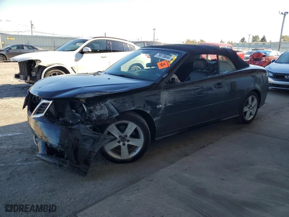 2010 Saab 9-3 with VIN YS3FB79Y2A6000594, listed as a Copart auction lot 79070644 with 0 mi miles and Salvage Title. Bid and sale history available at carsss.com. Image 1.