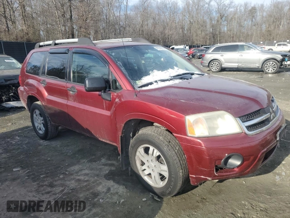 2007 Mitsubishi Endeavor LS with VIN 4A4MM21S67E077317, listed as a Copart auction lot 41746875 with 251,387 mi miles and Salvage Title. Bid and sale history available at carsss.com. Image 4.