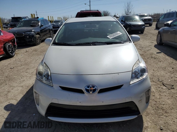 2015 Toyota Prius Four with VIN JTDKN3DU4F0460084, listed as a Copart auction lot 49380005 with 135,505 mi miles and Clean Title. Bid and sale history available at DreamBid. Image 5.