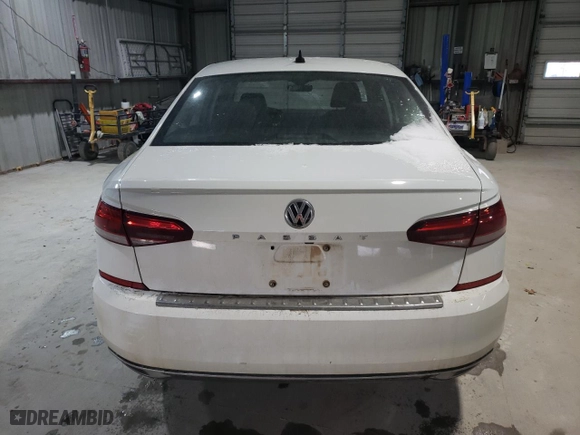 2021 Volkswagen Passat 2.0T SE with VIN 1VWSA7A37MC007746, listed as a Copart auction lot 45486515 with 122,060 mi miles and Salvage Title. Bid and sale history available at carsss.com. Image 6.