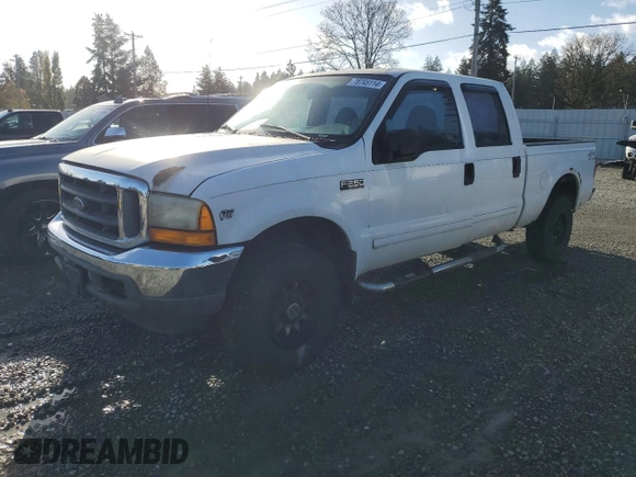 2001 Ford Super Duty F-250 XL with VIN 1FTNW21LX1EB54972, listed as a Copart auction lot 78745114 with 239,449 mi miles and Clean Title. Bid and sale history available at carsss.com. Image 1.