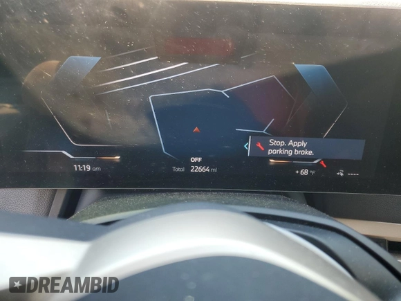 2022 BMW iX xDrive50 с VIN WB523CF00NCK44547, выставлен на аукционе Copart как лот 55262775 с пробегом 22 664 миль миль и Списание • Salvage title. История ставок и продаж доступна на DreamBid. Изображение 9.
