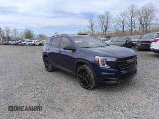2023 GMC Terrain SLE with VIN 3GKALTEG4PL110618, listed as a Copart auction lot 54388175 with 73,107 mi miles and Salvage Title. Bid and sale history available at carsss.com. Image 3.