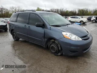 2006 Toyota Sienna CE with VIN 5TDZA23C66S565025, listed as a Copart auction lot 51615425 with 49,090 mi miles and Salvage title. Bid and sale history available at DreamBid. Image 4.