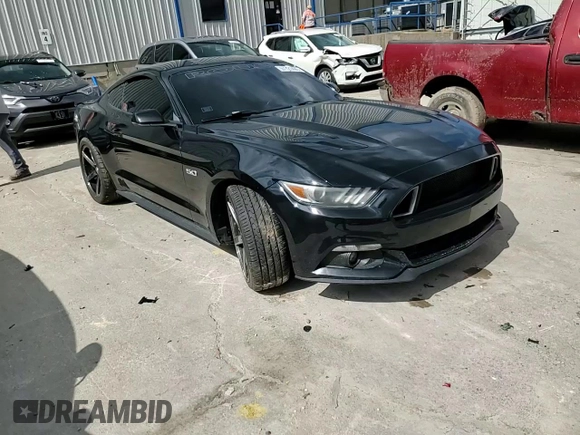 2015 Ford Mustang GT with VIN 1FA6P8CF7F5317859, listed as a Copart auction lot 57721495 with 125,668 mi miles and Salvage title. Bid and sale history available at DreamBid. Image 13.