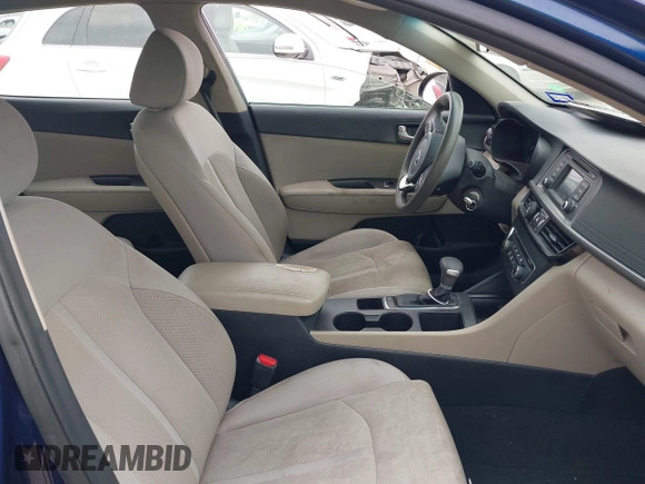 2017 Kia Optima LX with VIN 5XXGT4L35HG140543, listed as a IAAI auction lot 41801762 with 95,626 mi miles. Bid and sale history available at carsss.com. Image 5.