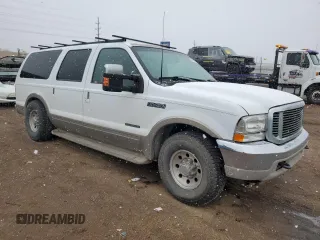2001 Ford Excursion Limited z VIN 1FMNU42F01ED72943, wystawiony jako Copart lot #53872445 z przebiegiem 195 219 mil mil oraz Szkoda całkowita • Salvage title. Historia ofert i sprzedaży dostępna na DreamBid. Obrazek 4.