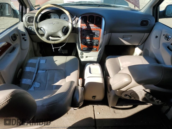 2007 Chrysler Town & Country LWB Touring with VIN 2A8GP54LX7R195626, listed as a Copart auction lot 89100675 with 123,380 mi miles and Salvage Title. Bid and sale history available at carsss.com. Image 8.